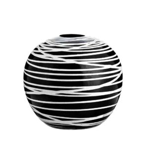 Artistic black vase